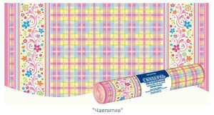 Скатерть/рулон  120*800 (160*5шт) (35)  ПВД  Чаепитие (Интерпак) /25