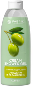 Гель для душа 600 мл Олива Fabrik cosmetology/9шт*кор/ПР-0053352