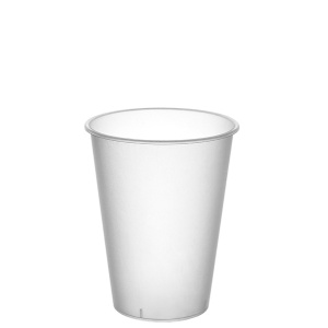 Стакан 360 мл Bubble Cup МАТОВЫЙ прозрач ПП 90мм /25шт*20уп/500шт*кор/ Смарт