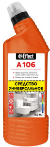 Effect Альфа А106  750мл Универсальное чистящее средство/14шт*кор/26196 (аналог Доместос, Дос Гель)