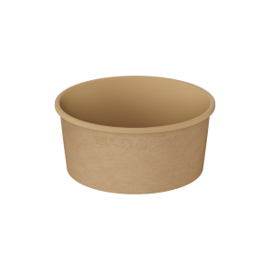 1ЕА Супник бум OneBowl 760мл Крафт /d145/125  Н65мм/ (25/300 шт*кор) / кр 39963,38708,38707