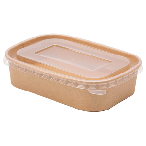 Контейнер бумажный Kraft Hot Soft  500мл/170х120х43/ (50шт/300 шт*кор) / 42036