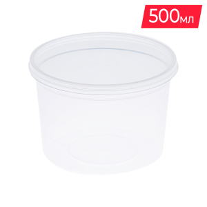 Банка  500 мл D=110 mm суповая БЕЗ КРЫШКИ /432шт*кор/УниПак, крышка 4024
