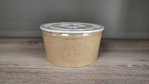 Крышка для миски OSQ Round Bowl flat lid (750,1000мл)плоская d=150(45/270кор)дно38776,4654,41343