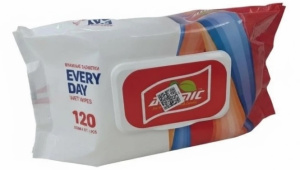 Влажные салфетки 120шт."Acamic" Every Day КЛАПАН /20 шт*кор/033174
