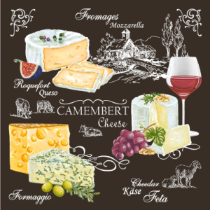 Салфетка 3-сл. 33*33  20л Bouquet Home Collection Classic  Застолье /12пач*кор/57003