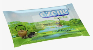 Влажные салфетки 15шт. "Ozone" Зеленый чай /152 шт*кор