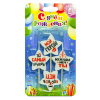 Свечи для торта на шпажках "Звездочка" мужская /28 шт  в кор/0599