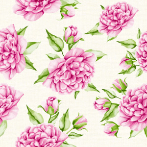 Салфетка 3-сл. 33*33  20л Bouquet Home Collection  Цветочное воображение/12пач*кор/25363