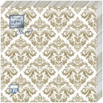 Салфетка 3-сл. 33*33  20л Bouquet Home Collection Classic  Золотой орнамент  /12пач*кор/42267