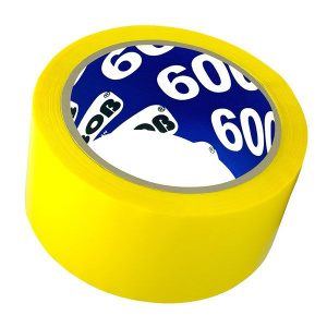 Лента клейкая   48 х 66  45мкм  UNIBOB 600 желтый  инд упак /36шт*кор/К28718