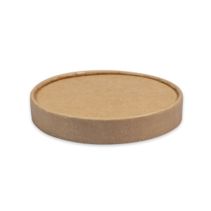 Крышка для миски OSQ Round Bowl КРАФТ lid(для 300,400,500мл)d=100(30шт/600кор) дно 39643,6564,38906