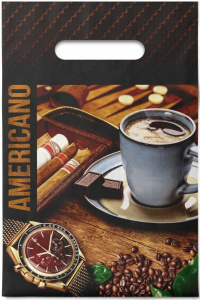 Пакет с выруб. руч. 20х30 (30) (Интерпак) Американо /2000/100