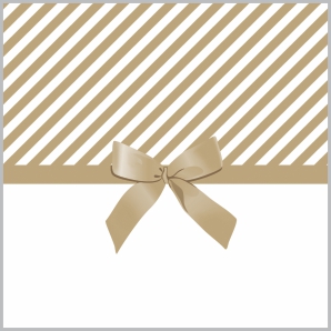 Салфетка 3-сл. 33*33  20л Art Bouquet  Подарок золото /12пач*кор/37876
