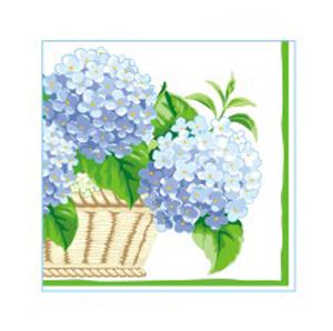 Салфетка 1-сл. 24*24   40л  Desna Design  Гортензия /32уп*кор/57453