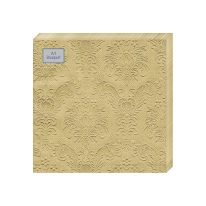 Салфетка 3-сл. 40*40  16л Bouquet Premium Шампань /12уп*кор/25480