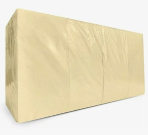 Салфетка 2-сл. 33*33 200 л 1/8 сложения KARVEL шампань  /10 пач*кор/K-N33-33/