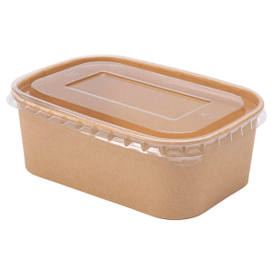 Контейнер бумажный Kraft Hot Soft 750мл/170х120х60/ (50шт/300 шт*кор) / кр 42036