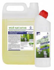 Чистящее ср-во "Мой-ка! Актив" щелочное пенное м/с 750мл. (20 шт х кор) /7034