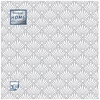 Салфетка 3-сл. 33*33  20л Bouquet Home Collection Classic  Серебряный веер /12пач*кор/25150